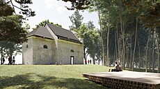 Zatímco st�ny svatostánku z�stanou po konzervaci v p�vodním stavu, zast�e�ení...