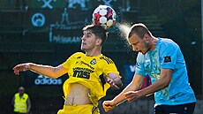 Druhá fotbalová liga, FK Varnsdorf - FK Píbram, 19. kvtna 2024. Domácí Matyá...