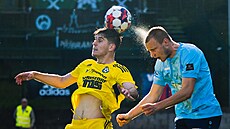 Druhá fotbalová liga, FK Varnsdorf - FK P�íbram, 19. kv�tna 2024. Domácí Matyá�...