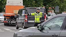 V Olomouci se uskutenilo regionální kolo soute dopravních policist, její...