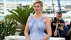 Jednou ze sexy dveek, které se letos objevily v Cannes, byla reisérka Greta...