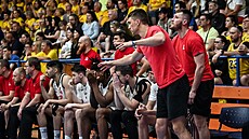 Spencer Svejcar na nymburské lavi�ce