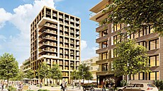 Vizualizace projektu Parková �tvr� na �i�kov�