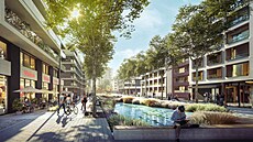 Vizualizace projektu Parková �tvr� na �i�kov�