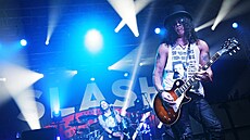 Slash na praském koncert v roce 2015