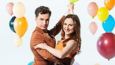 Oskar Hes a Kateina Bartunk Hrstková ve StarDance XIII