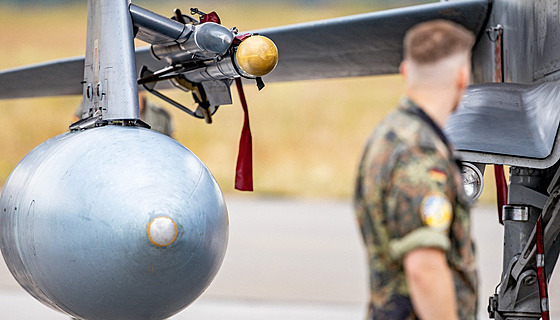 St�ela vzduch-vzduch Iris-T n�meckého bundeswehru. (16. �ervna 2023)