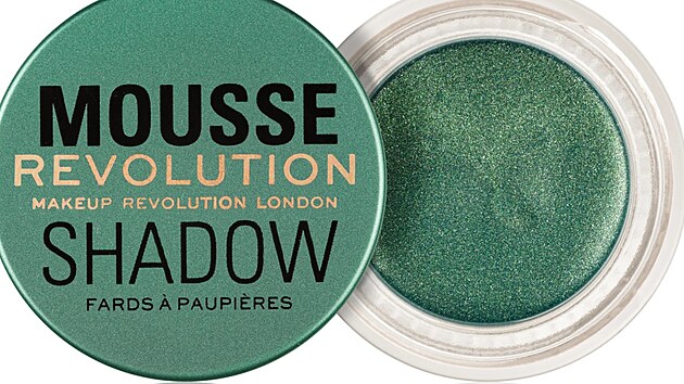 Makeup Revolution Mousse, pnov on stny, intenzivn pigmentace, ziv efekt, vegan, cena 102 K