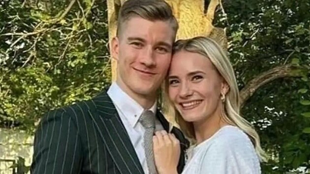 Lukáš Dostál a jeho partnerka Salla Virtanenová