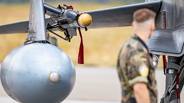 St�ela vzduch-vzduch Iris-T n�meckého bundeswehru. (16. �ervna 2023)