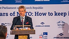Na konferenci k 75. výro�í vzniku Severoatlantické aliance to promluvil �éf...