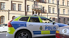 Policie uzav�ela ulici Storgatan poblí� izraelského velvyslanectví ve...