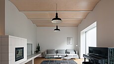 Na klenbový strop pou�ili architekti p�ekli�ku.