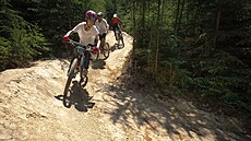 Horní úsek GOEtrailu byl dokon�ený u� v lo�ském roce a tehdy ho také otestovali...