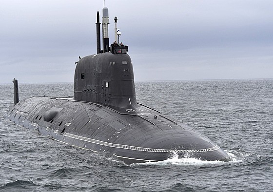 Ruská jaderná ponorka Kazaň (1. června 2021)