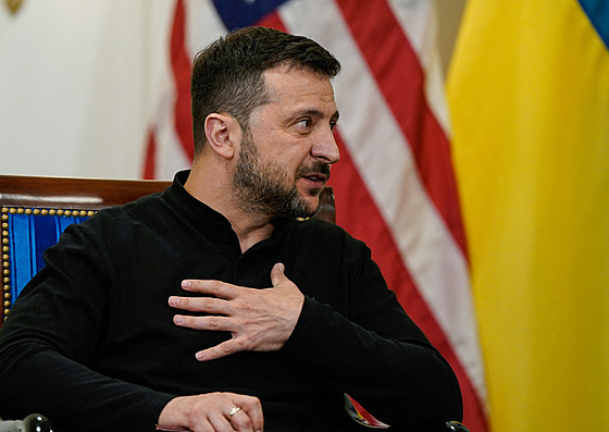 USA podle Zelenského navrhly, aby se v Miami konala p�ímá jednání i s Rusy.