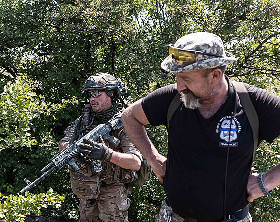 Ukrajinský vojenský výcvik v Doncké oblasti (29. kvtna 2024)