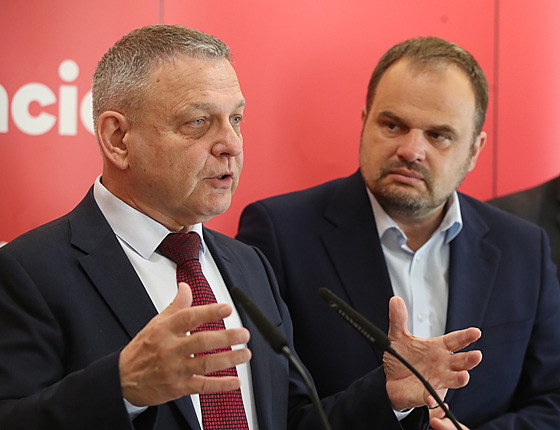 Lubomír Zaorálek a Michal marda.