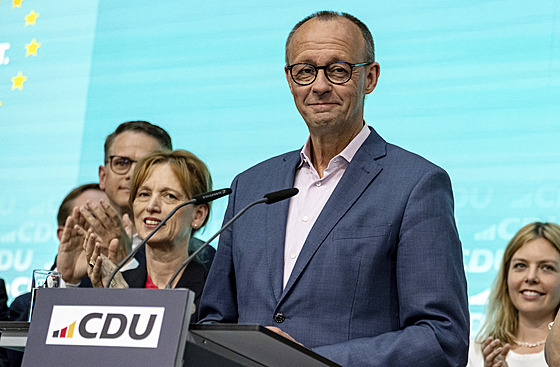 éf Kesanskodemokratické unie (CDU) Friedrich Merz (9. ervna 2024)