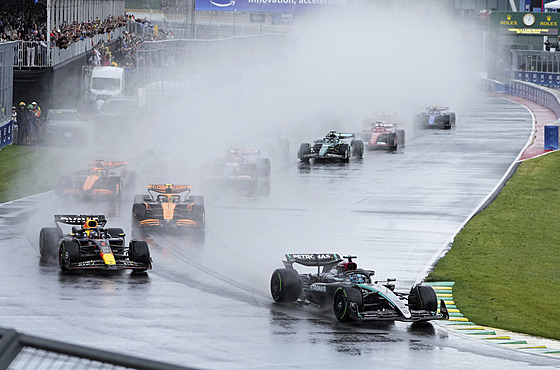 Momentka z Velké ceny Kanady.