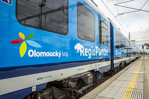 Moderních tívozových jednotek RegioPanter bude v Olomouckém kraji jezdit...