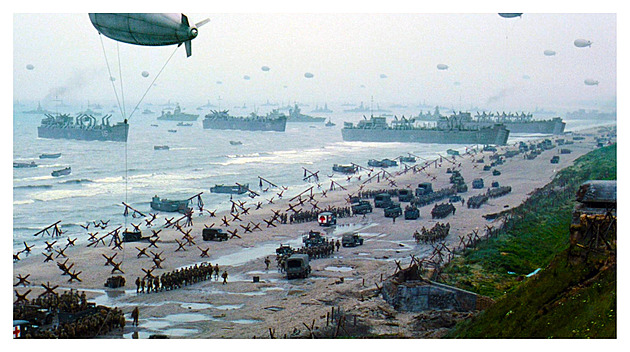 GRAFIKA: Pět pláží, 150 tisíc vojáků. Vylodění v Normandii přehledně