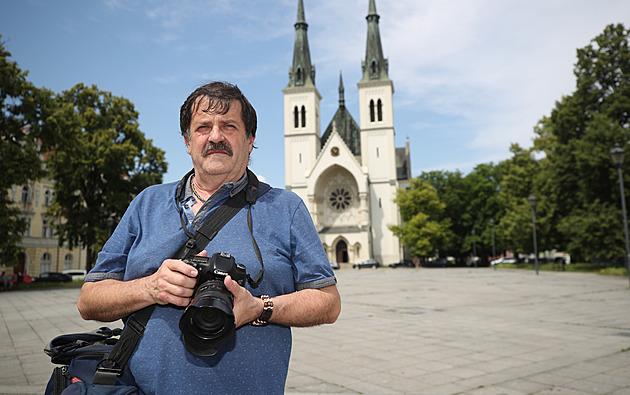 Eduard Paek fotografuje Ostravu u desítky let. (6. ervna 2024)