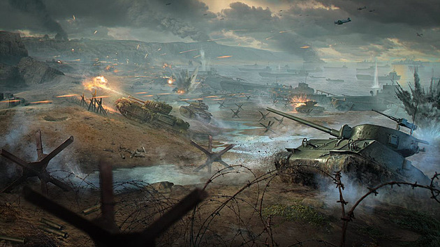 Hráči World of Tanks si nově mohou vyzkoušet vylodění v Normandii