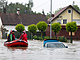 Záplavy v n�meckém Babenhausenu (3. �ervna 2024)