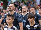 Ragbyový tým New Zealand Ambassador´s XV. se  utká s eským národním týmem v...