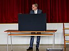 Premiér Petr Fiala 7. ervna 2024 odvolil v evropských volbách.