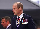 Princ William na oslavách 80. výroí vylodní v Normandii. (6. ervna 2024)