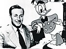Donald se svým stvo�itelem Waltem Disneyem