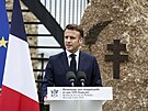 Francouzský prezident Emmanuel Macron ve stedu zahájil tídenní oslavy 80....