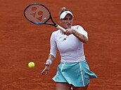 Markéta Vondrouová v osmifinále Roland Garros.