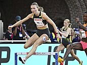 Nizozemská pekákáka Femke Bolové v závod na 400 metr v rámci Diamantové...