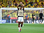 Záloník Realu Madrid Jude Bellingham ped finále Ligy mistr s Dortmundem.