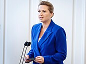 Dánská premiérka Mette Frederiksenová. (5. ervna 2024)