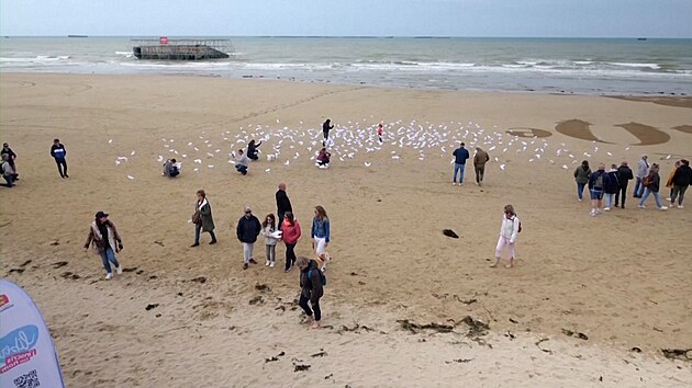Ple vylodn v Normandii by se mohly stt pamtkou UNESCO