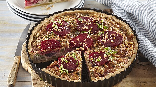 Quiche s epou a tymiánem