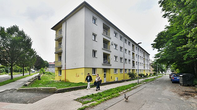 st nad Labem chce odkoupit destky byt od teplickho developera Jaroslava Teka v problematick sti Pedlice.