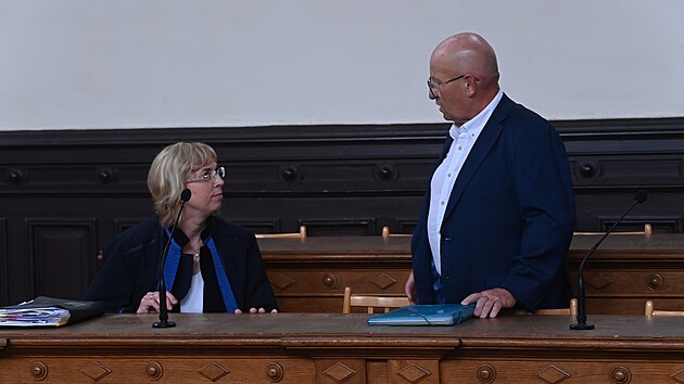 Polsk� �idi� kamionu Roman Baksalara u olomouck�ho okresn�ho soudu. (3. �ervna 2024)
