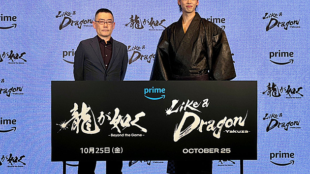 Seri�l Like a Dragon: Yakuza � re�is�r Masaharu Take a herec Rjoma Takeu�i