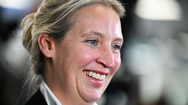 Alice Weidelov� z Alternativy pro N�mecko (AfD) (9. �ervna 2024)