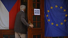 V �esku za�aly volby do Evropského parlamentu. (7. �ervna 2024)