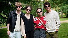 Young stars na zlínském filmovém festivalu: Adam Miík, Darija Pavloviová,...