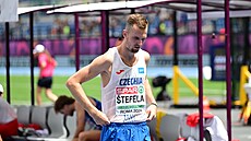 Jan tefela v kvalifikaci výka.