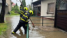 Hasii kvli povodni zasahovali na Tinecku více ne stokrát. (4. ervna 2024)