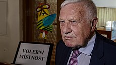 Exprezident eské republiky Václav Klaus. (7. ervna 2024)
