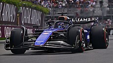 Alexander Albon z Williamsu b�hem tréninku v Kanad�